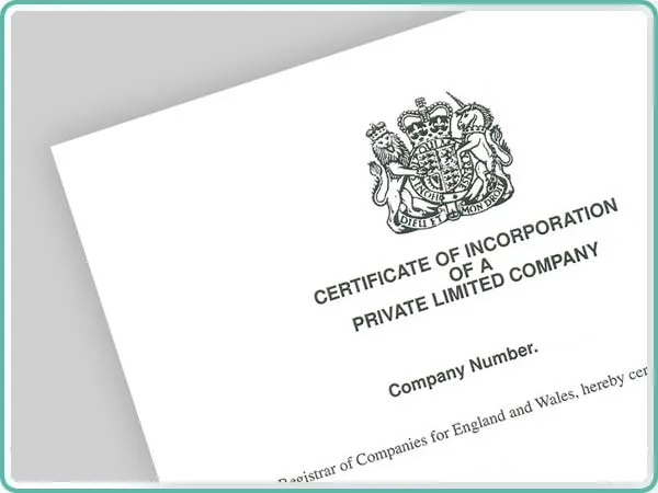 Certificate of Incorporation